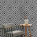 Search for black and white deco art Stripes