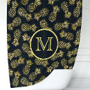 Search for navy blue gold shower curtains Elegant