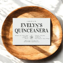 Search for green quinceanera invitations Simple