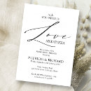 Search for pizza rehearsal dinner invitations Elegant