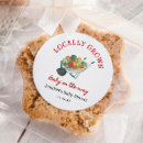 Search for organically grown stickers Vegetable