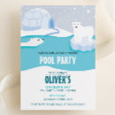 Search for cartoon polar bear invitations Whimsical