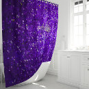 Search for purple glitter shower curtains Glam
