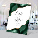 Search for emerald green wedding signs Gold glitter