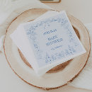 Search for blue toile napkins Bow