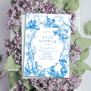 Search for chicken baby shower invitations Blue