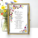 Search for wildflower wedding programs Ceremony