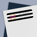 Search for sweet return address labels Pink