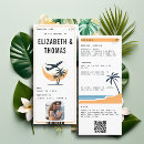 Search for vintage destination wedding invitations Hawaii