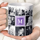 Search for purple monogram mugs Stylish