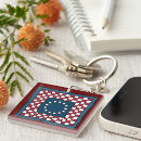 Search for americana key rings Red white blue