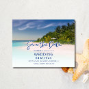 Search for beach wedding save the date postcards Budget