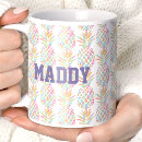 Search for tropical pineapple mugs Watercolor