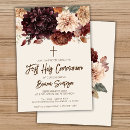 Search for floral first communion invitations Flowers