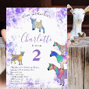 Search for farm 2nd birthday invitations Cute farm animals