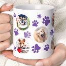 Search for purple paw prints mugs Dog mum