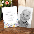 Search for simple funeral invitations Floral