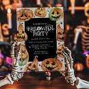 Search for pumpkin halloween invitations Spiders