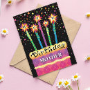 Search for purple cake birthday cards Candles