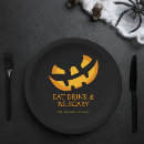 Search for jack o lantern plates Party