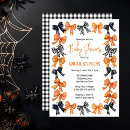 Search for black and white check invitations For her