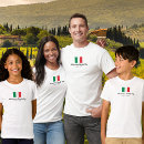 Search for italian flag tshirts Green white red