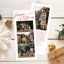 Search for five photo cards Calligraphy