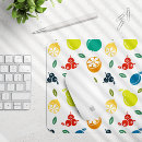 Search for fruit patterns mousepads Orange