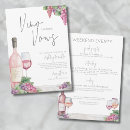 Search for wine tasting hens party invitations Vino before vows