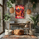 Search for vibrant color posters Interior design