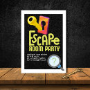 Search for escape invitations Escape room party