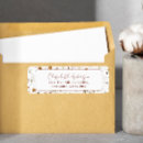 Search for winter wedding return address labels Watercolor