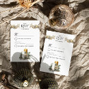 Search for christmas wedding rsvp cards Festive