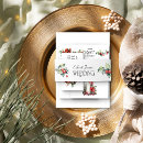 Search for christmas wedding invitation belly bands Greenery