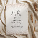 Search for dirty thirty gold birthday invitations Party