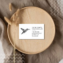 Search for birds business cards Simple