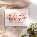 Search for fonts bridesmaid cards Modern