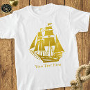 Search for tall ship tshirts Nautical