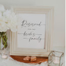 Search for reserved tabletop signs Elegant