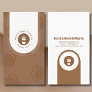 Search for coffee business cards Minimalist