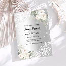 Search for white diamond birthday invitations Silver