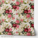 Search for rose red art Peel and stick wallpaper