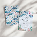 Search for baby boy shower invitations Ocean