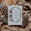 Search for wreath wedding invitations White
