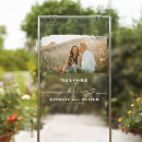 Search for welcome with photo wedding signs Elegant