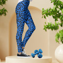 Search for blue leopard print leggings Workout