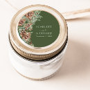 Search for green tree wedding stickers Green and white