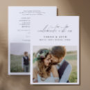 Search for celebrate with us wedding invitations Black and white