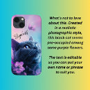 Search for curious iphone cases Black cat