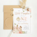 Search for pink pumpkin birthday Fall first birthday
